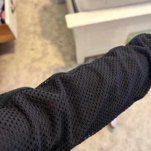COPY - Lululemon cropped mesh sleeve hoodie size 4